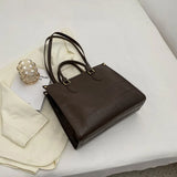 Large Capacity Women Pu Leather Handbags Tote Bags High Ladies Shoulder Messenge