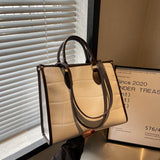 Large Capacity Women Pu Leather Handbags Tote Bags High Ladies Shoulder Messenge