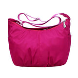 Large Capacity Women Shoulder Bag Waterproof Solid Pocket Wallet