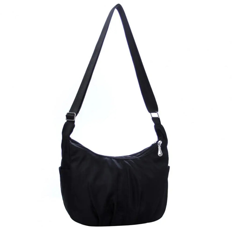 Large Capacity Women Shoulder Bag Waterproof Solid Pocket Wallet