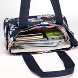 Women Shoulder Bags Floral Top-Handle Crossbody Tote Shopping Bag