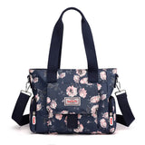 Women Shoulder Bags Floral Top-Handle Crossbody Tote Shopping Bag