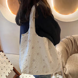 Large Capacity Women Tote Bag High Print Canvas Single Shoulder Bag