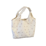 Large Capacity Women Tote Bag High Print Canvas Single Shoulder Bag