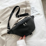 Large Capacity Women Waist Bag Chest Packs High Female Big Belt Waist Pack