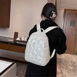 Women's High Down Fabric Backpack for School Girls