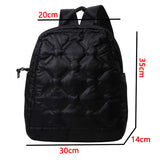 Women's High Down Fabric Backpack for School Girls