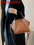 Large Capacity Women's Bucket Shoulder Bag