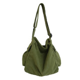 Large Capacity Women's Canvas Crossbody Shoulder Bag