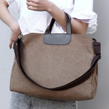 Women's Canvas Handbag Casual Shoulder Bags Vintage Messenger Tote