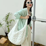 Women's Casual Tote Bags High Nylon Underarm Bag Big Handbags