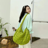 Women's Casual Tote Bags High Nylon Underarm Bag Big Handbags
