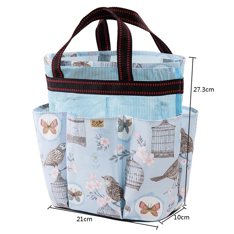 Portable Large-Capacity Women's Cosmetic Bag Waterproof Wash Storage