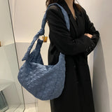 Large Capacity Women's Crossbody Bags Solid Student Shoulder Bag Female Casual H