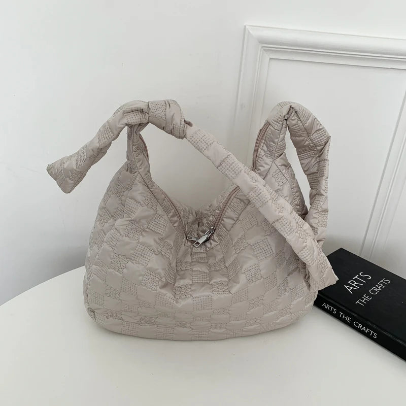Large Capacity Women's Crossbody Bags Solid Student Shoulder Bag Female Casual H