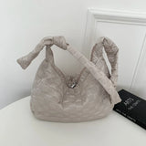 Large Capacity Women's Crossbody Bags Solid Student Shoulder Bag Female Casual H