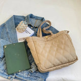 Large Capacity Women's Handbag Tote Bag Autumn Winter Nylon Shoulder Bags