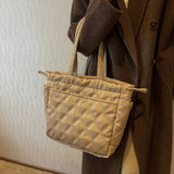 Large Capacity Women's Handbag Tote Bag Autumn Winter Nylon Shoulder Bags