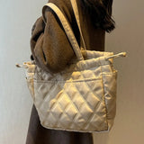 Large Capacity Women's Handbag Tote Bag Autumn Winter Nylon Shoulder Bags