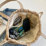 Large Capacity Women's Handbag Tote Bag Autumn Winter Nylon Shoulder Bags