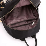 Large Capacity Women's Nylon Print Backpack Shoulder Tote Handbags