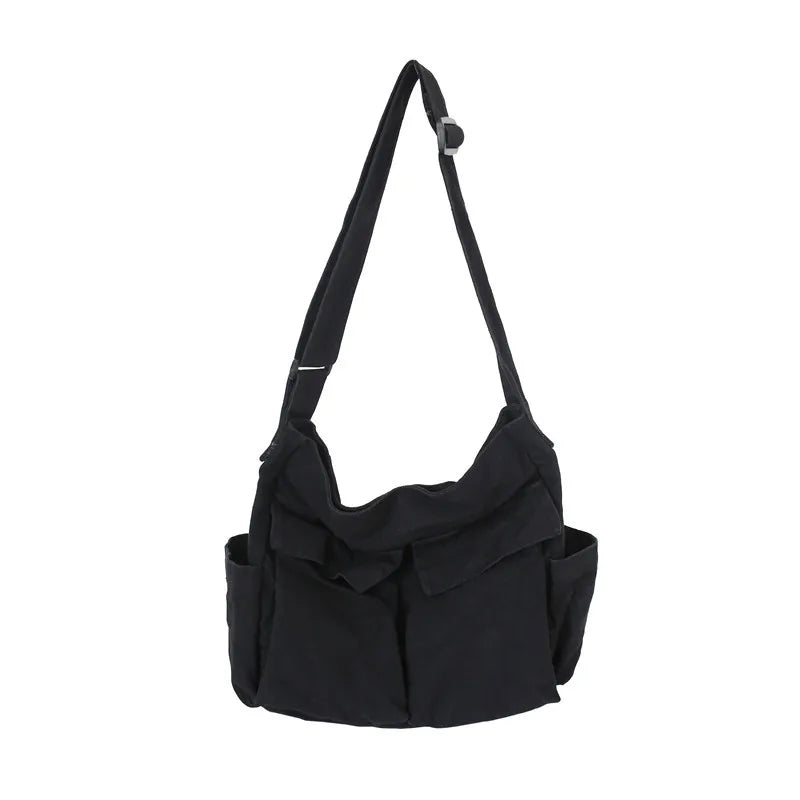 Large Capacity Women's School Messenger Bags For Women Shoulder Ladies Handbag C