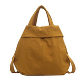 Nylon Shoulder Crossbody Bags for Women Solid Color Large Capacity