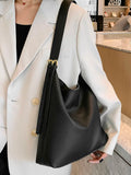 Women's Large Capacity Shoulder Bag Soft Pu Leather Crossbody Handbags