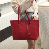 Large Capacity Women's Shoulder Bag Tote Bag With Tassel Handbag