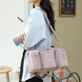 Large Capacity Women's Shoulder Bag Top-handle Travel Handbag
