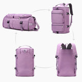 Large Capacity Women's Travel Bag Casual Weekend Travel Backpack