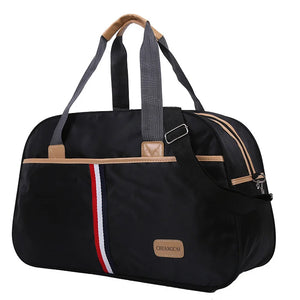 Women's Large Capacity Travel Bag Waterproof Duffle Bag Weekend Luggage