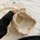 High Capacity Corduroy Ladies Shoulder Bag Solid Women's Handbag