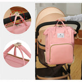 Large Compartment Waterproof Diaper Backpack