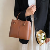 Large Crossbody Tote Bag for Women High PU Leather Female Shoulder Handbag
