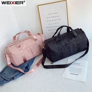 Large Female Travel Bag with Shoe Compartment