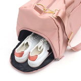 Large Female Travel Bag with Shoe Compartment