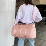 Large Female Travel Bag with Shoe Compartment