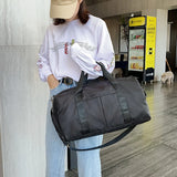 Large Female Travel Bag with Shoe Compartment