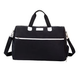 Large Waterproof Travel Bag Gym Duffle Yoga Tote with Shoe Compartment