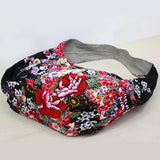 Bohemian Floral Canvas Shoulder Bag Women's Handbag