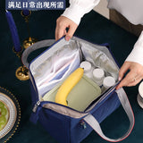 Waterproof Large Lunch Bag for Women - Fresh Cooler Bags