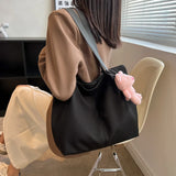 Large Nylon Shoulder Bag for Women Tote Shopper Handbag Purses Travel