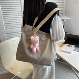 Large Nylon Shoulder Bag for Women Tote Shopper Handbag Purses Travel