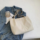 Large Nylon Shoulder Bag for Women Tote Shopper Handbag Purses Travel