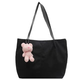 Large Nylon Shoulder Bag for Women Tote Shopper Handbag Purses Travel