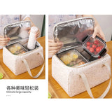 Large Portable Lunch Bag Women Thicken Waterproof Convenient Fresh Cooler Bags