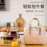 Large Portable Lunch Bag Women Thicken Waterproof Convenient Fresh Cooler Bags