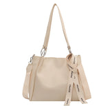 Vintage Leather Tote Bag Crossbody Handbag Women
