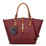 Portable European Letter Shoulder Bag Women Handbag